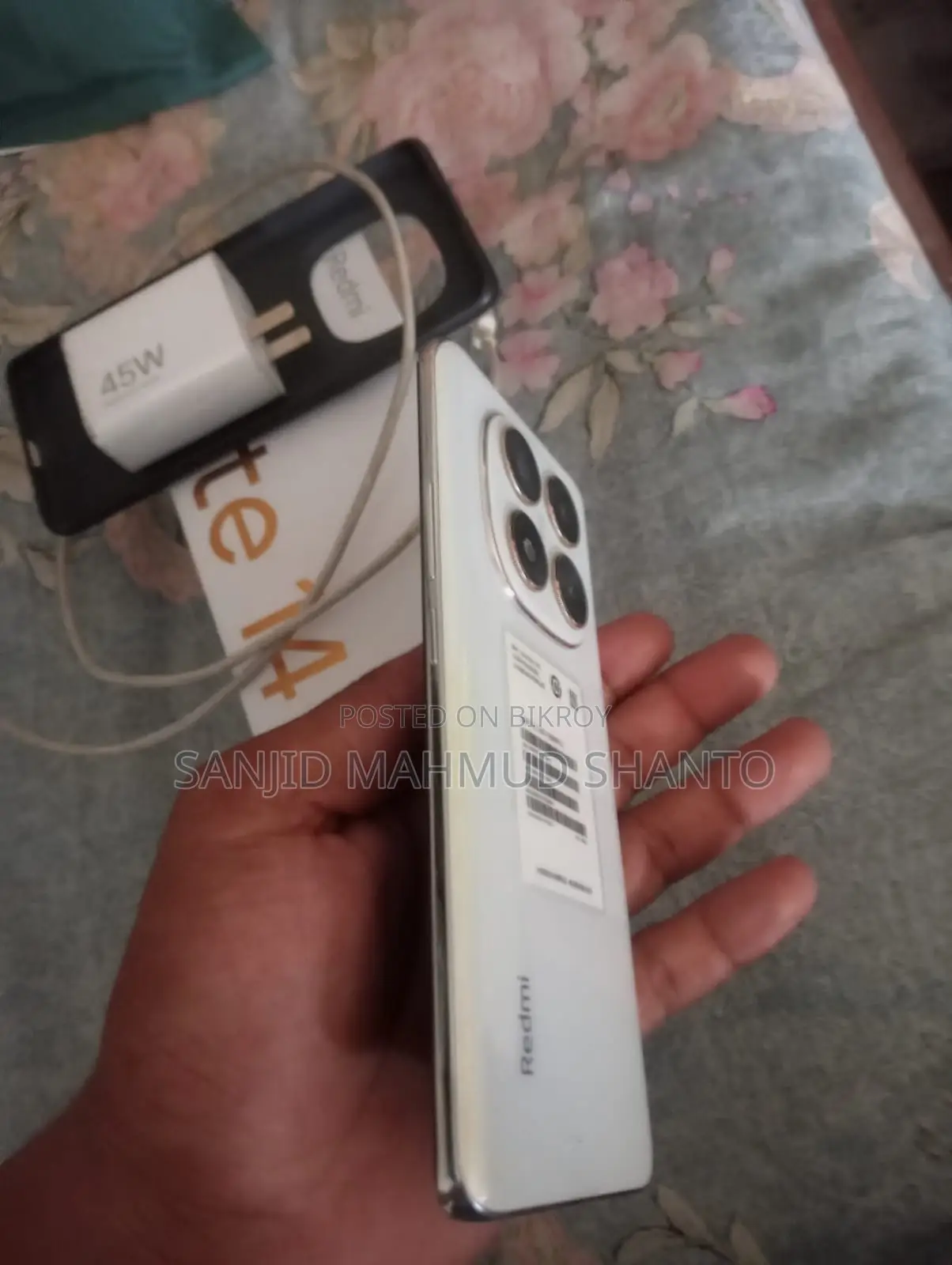 Xiaomi Redmi Note 14 Pro 5G 256 GB White
