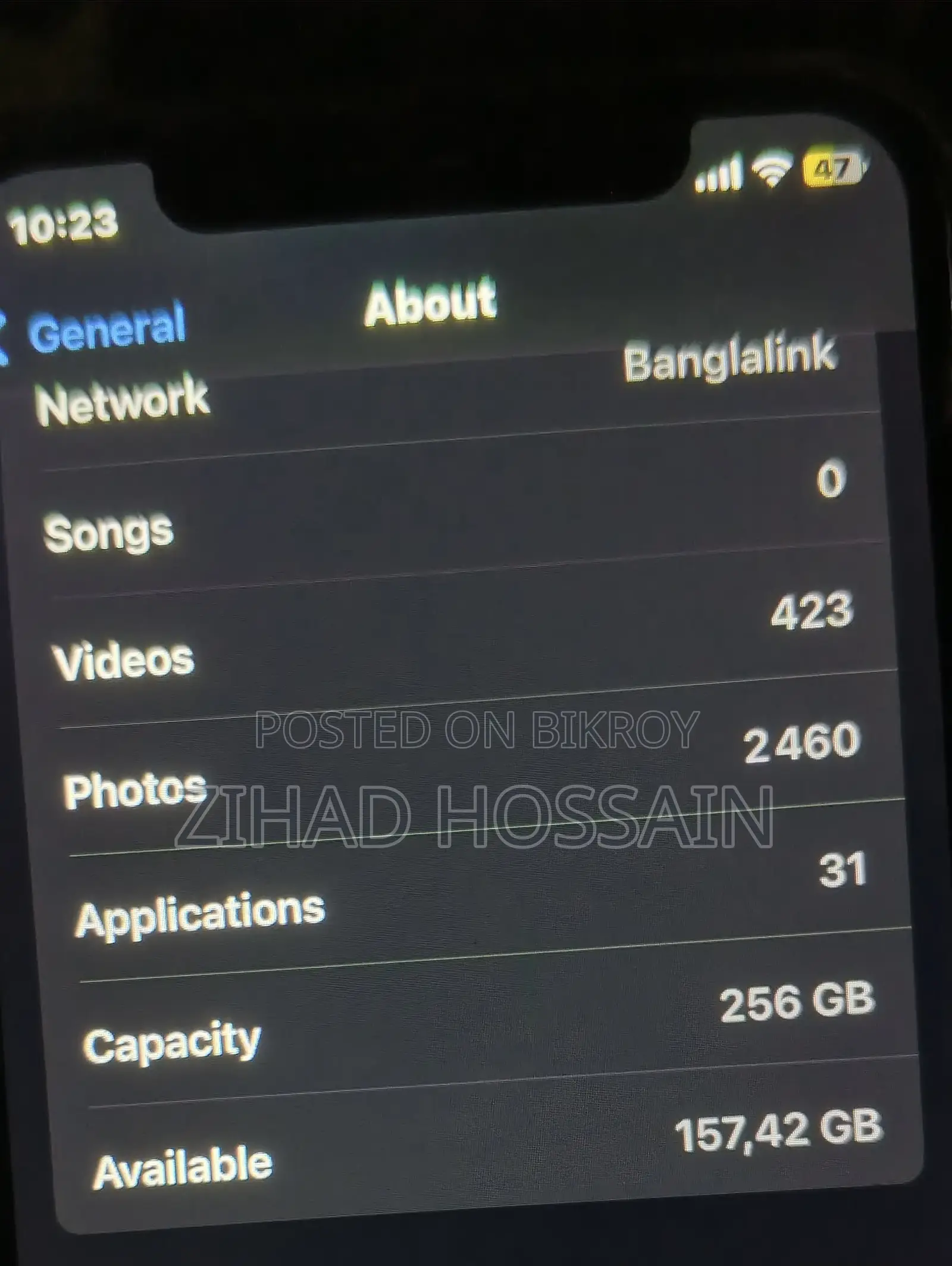 Apple iPhone X 256 GB Black