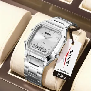 Skmei Dual Watch for Men, Waterproof.