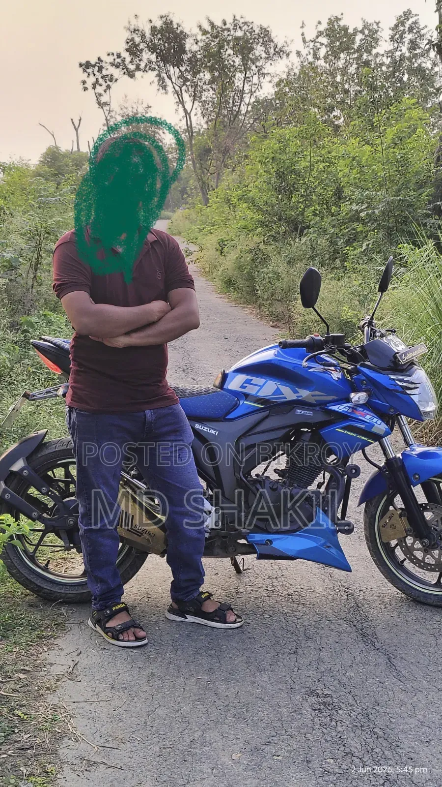 Suzuki Gixxer 2019 Blue