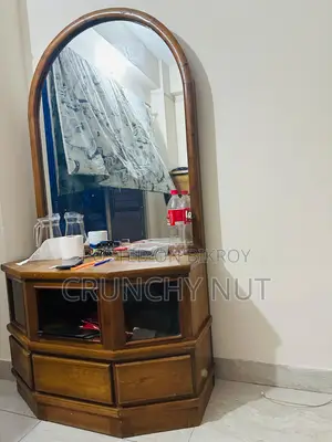 আসল সেগুন কাঠের ড্রেসিং টেবিল