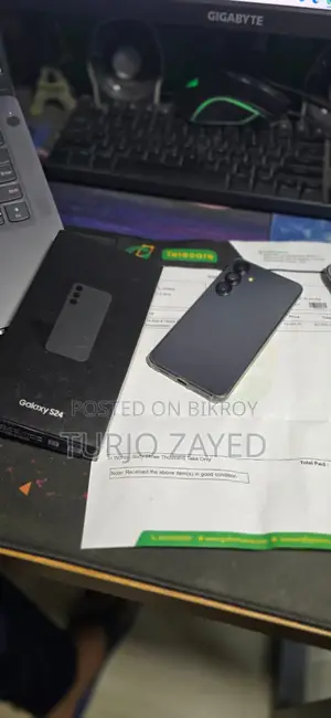 স্যামসাং গ্যালাক্সি এস২৪ ১২৮ জিবি ব্ল্যাক