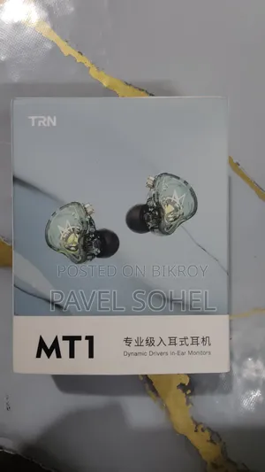 Trn Mt1 Hi-fi Iem Earphone (Original)