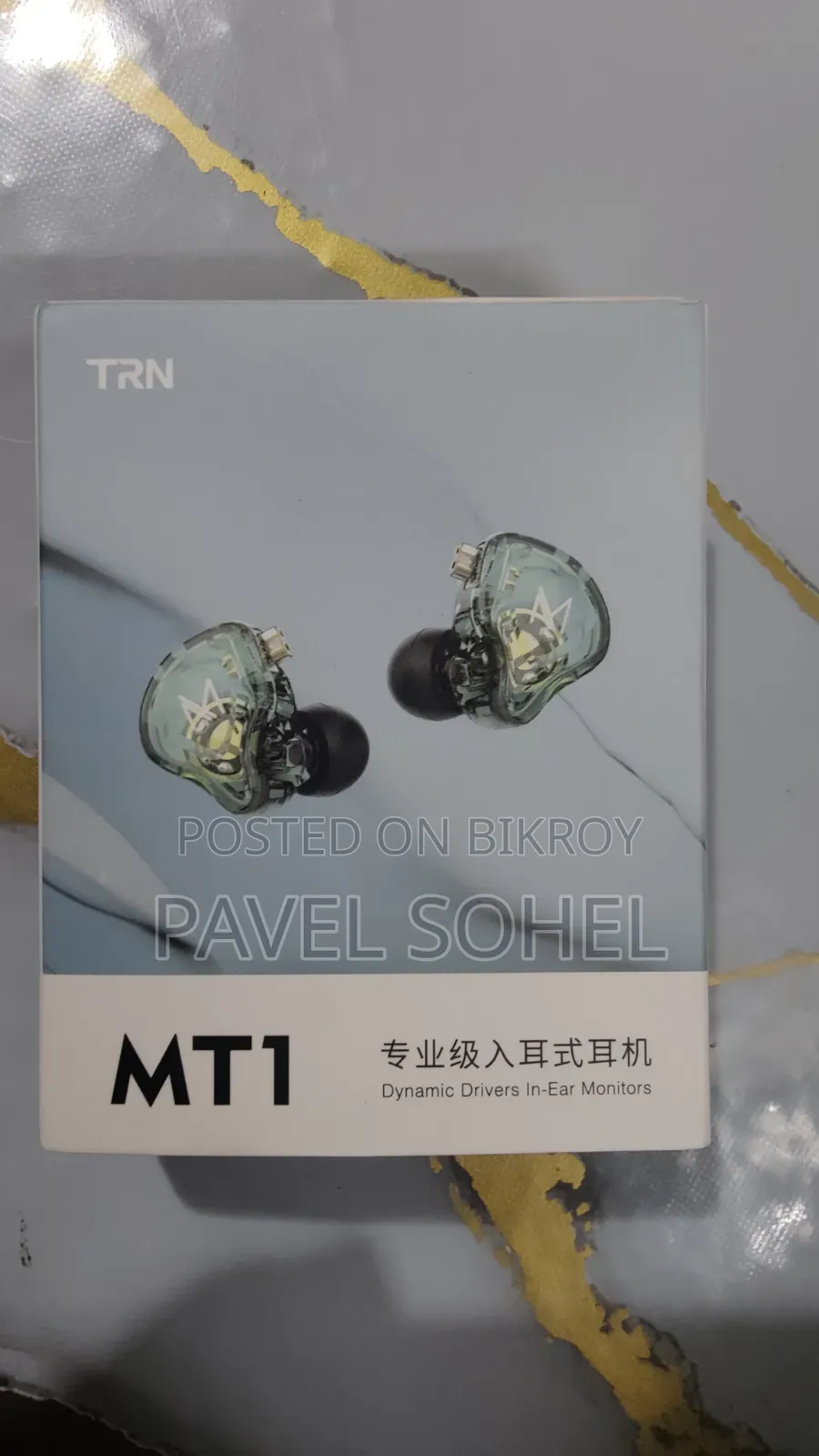 Trn Mt1 Hi-fi Iem Earphone (Original)