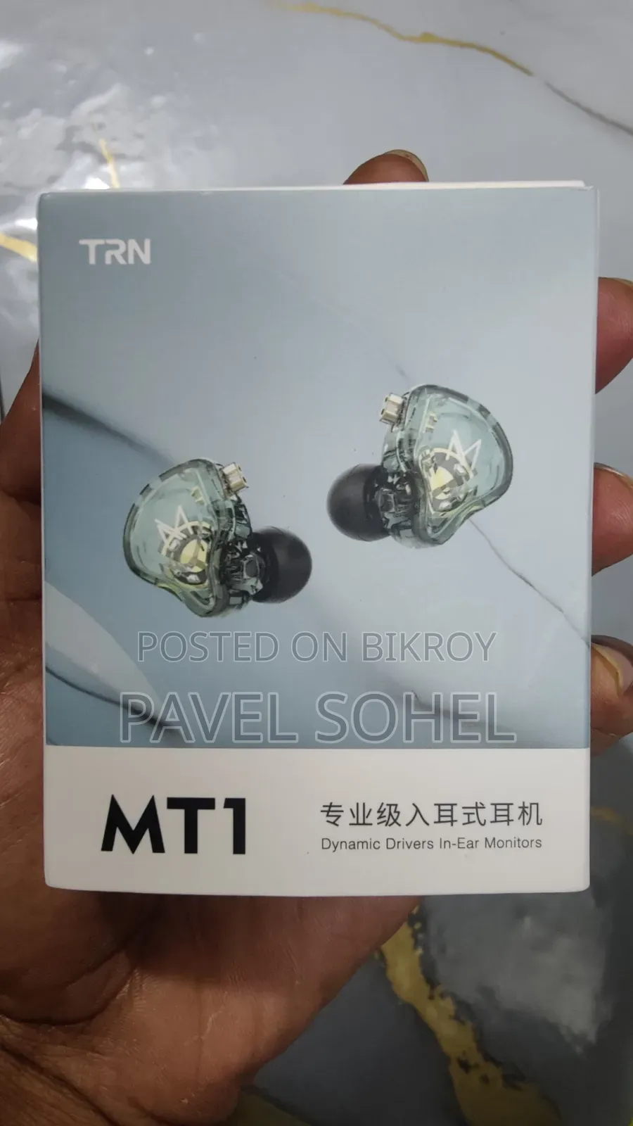Trn Mt1 Hi-fi Iem Earphone (Original)