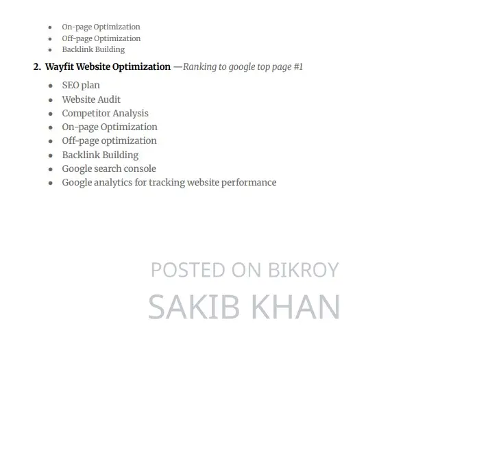 Part-Time Weekend CV