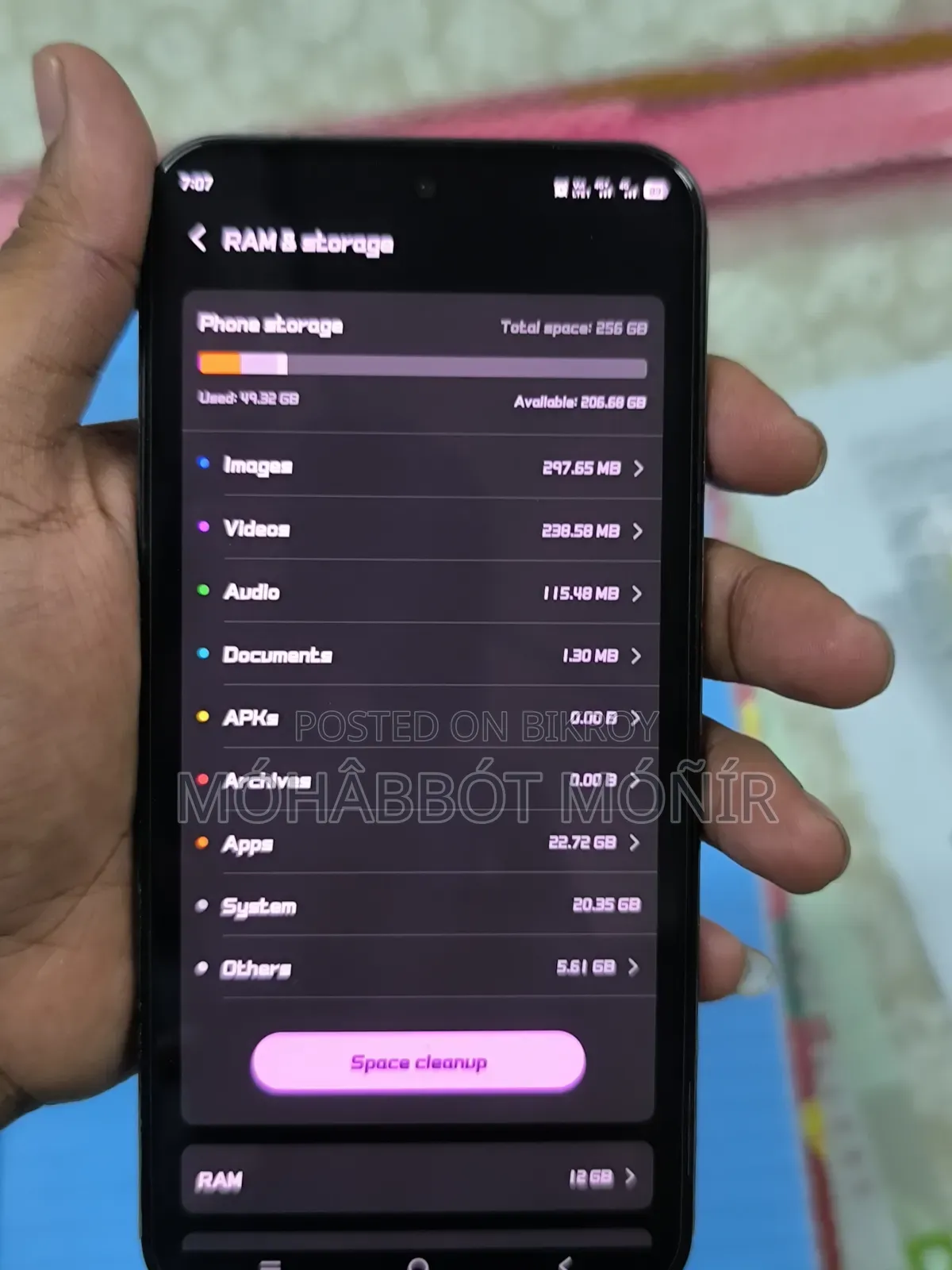 Vivo X200 FE 256 GB Black