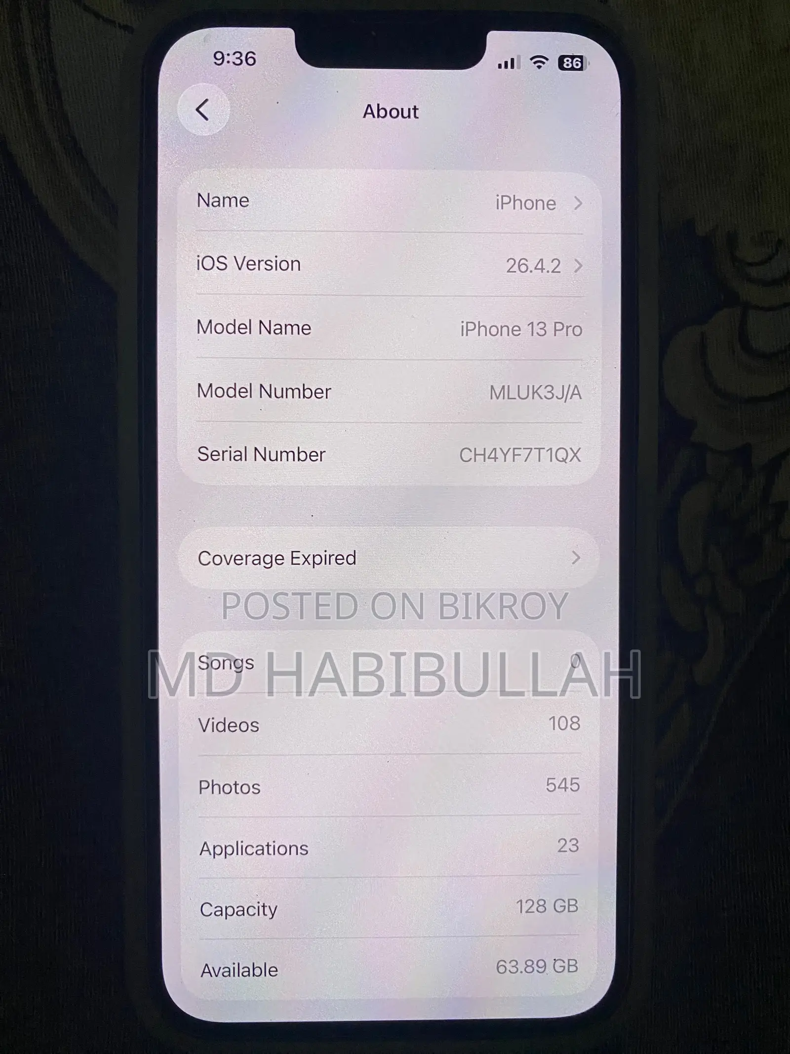 Apple iPhone 13 Pro 128 GB Blue