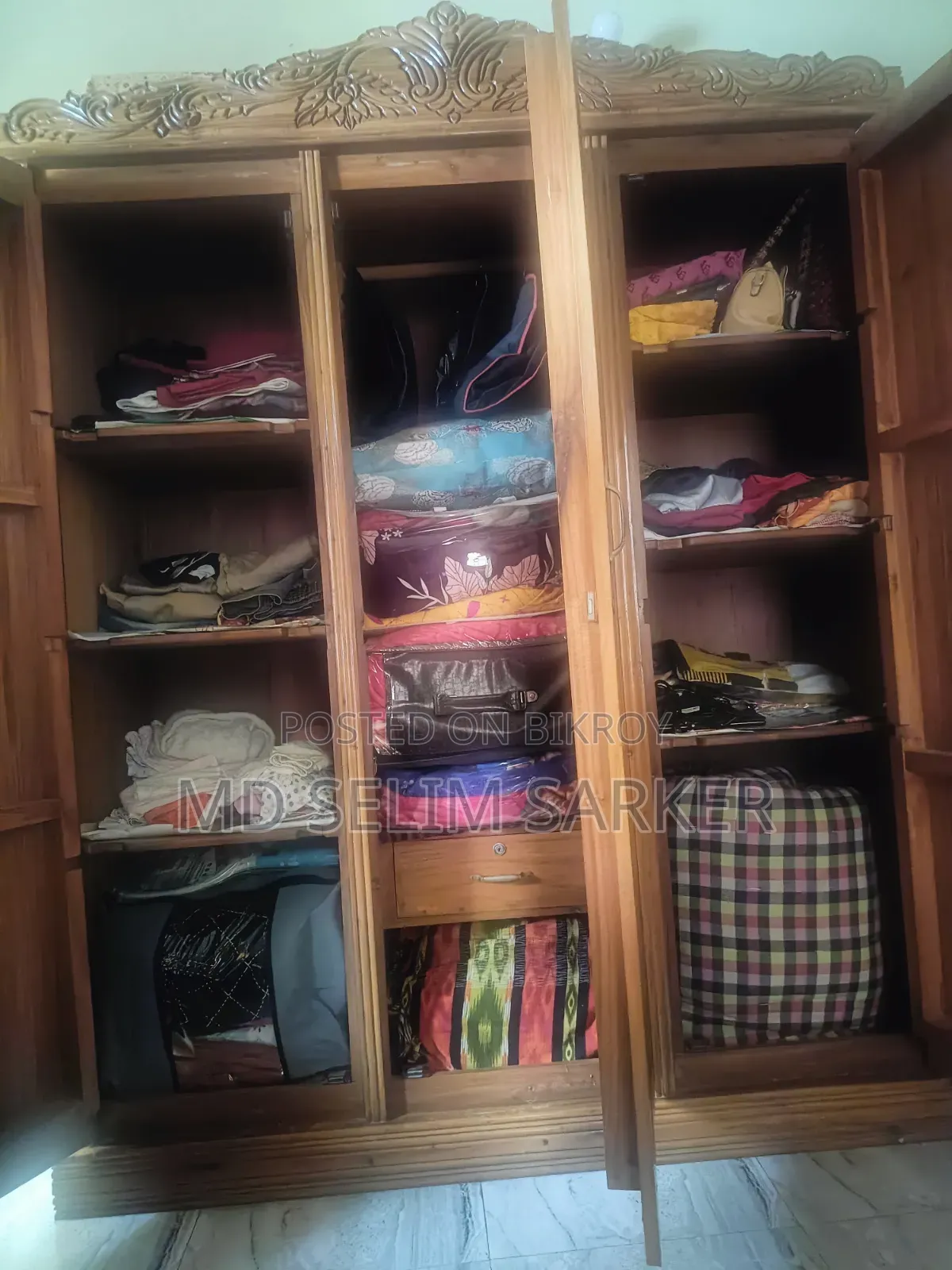 3-Door Wardrobe