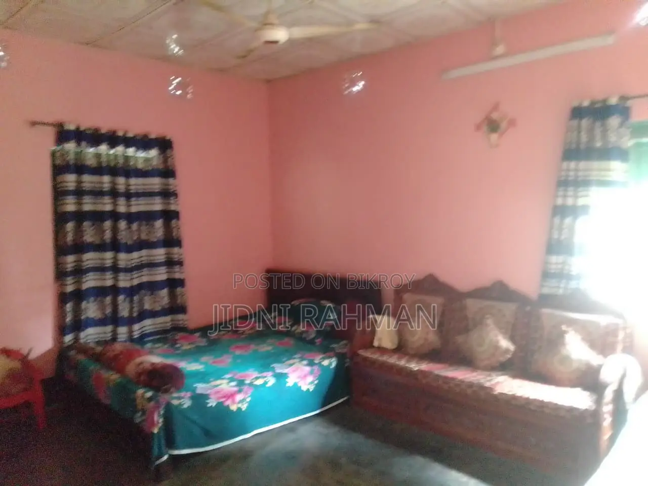 Furnished 4-Bedroom House adjacent to Main Road, Mithapukur for sale