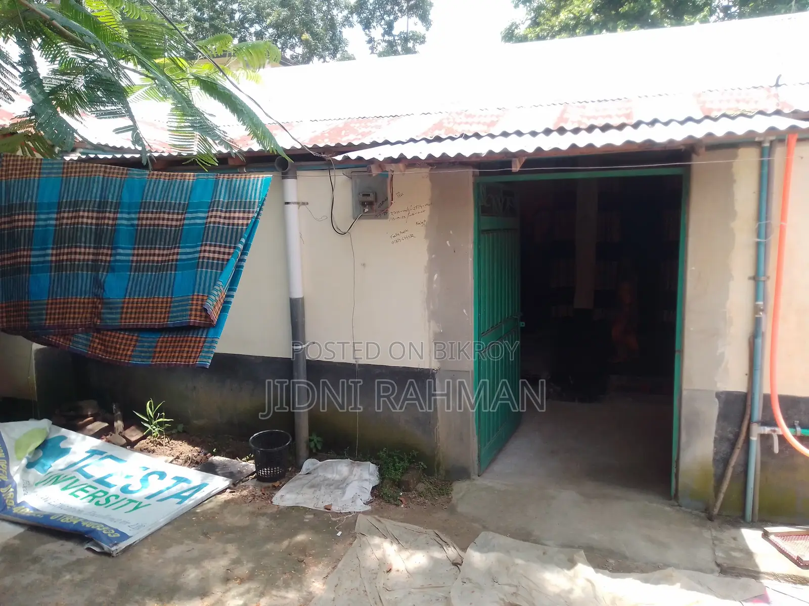 Furnished 4-Bedroom House adjacent to Main Road, Mithapukur for sale