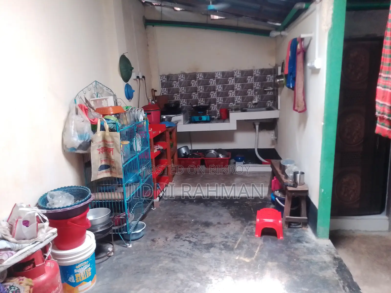 Furnished 4-Bedroom House adjacent to Main Road, Mithapukur for sale