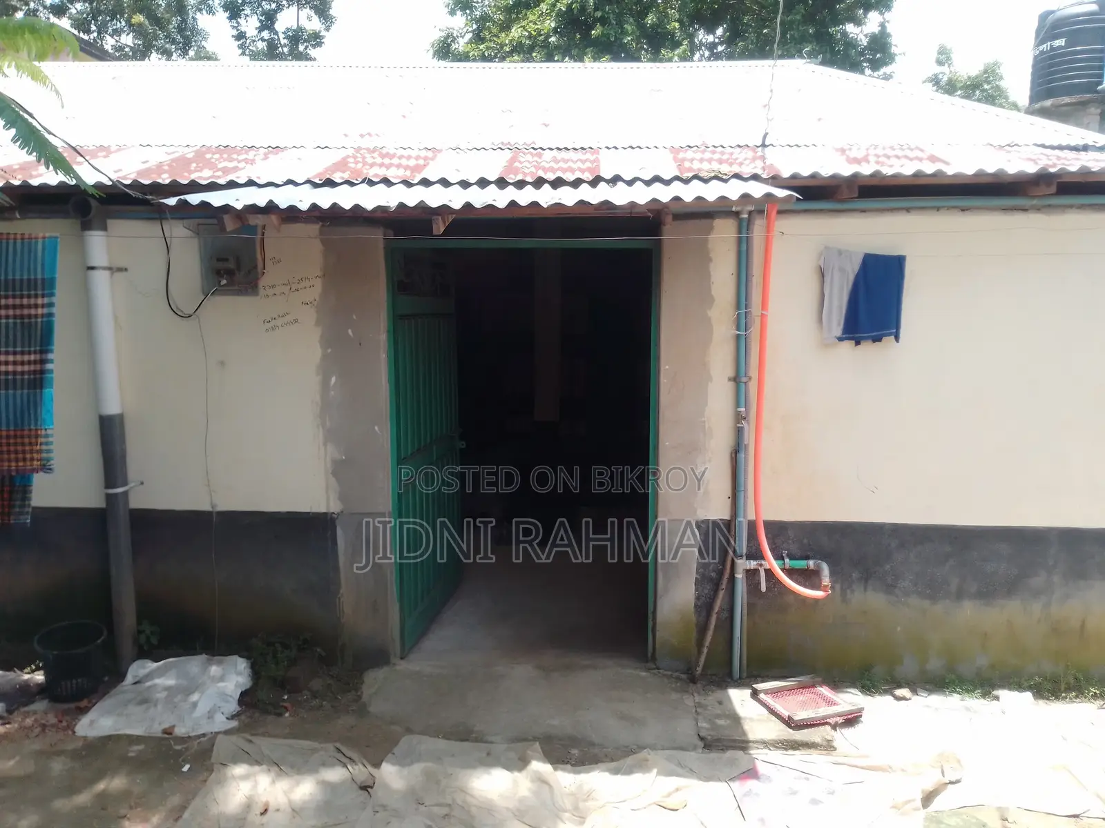 Furnished 4-Bedroom House adjacent to Main Road, Mithapukur for sale