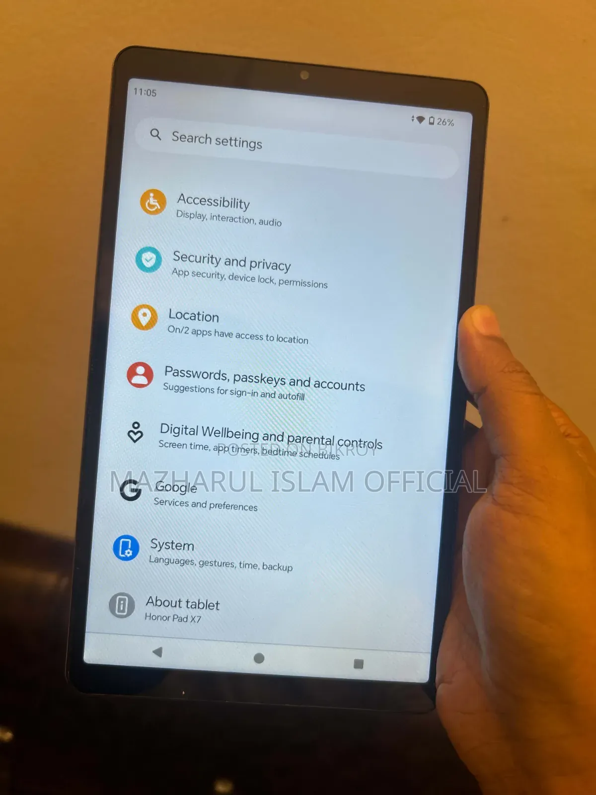অনার প্যাড এক্স৭ ৬৪ জিবি