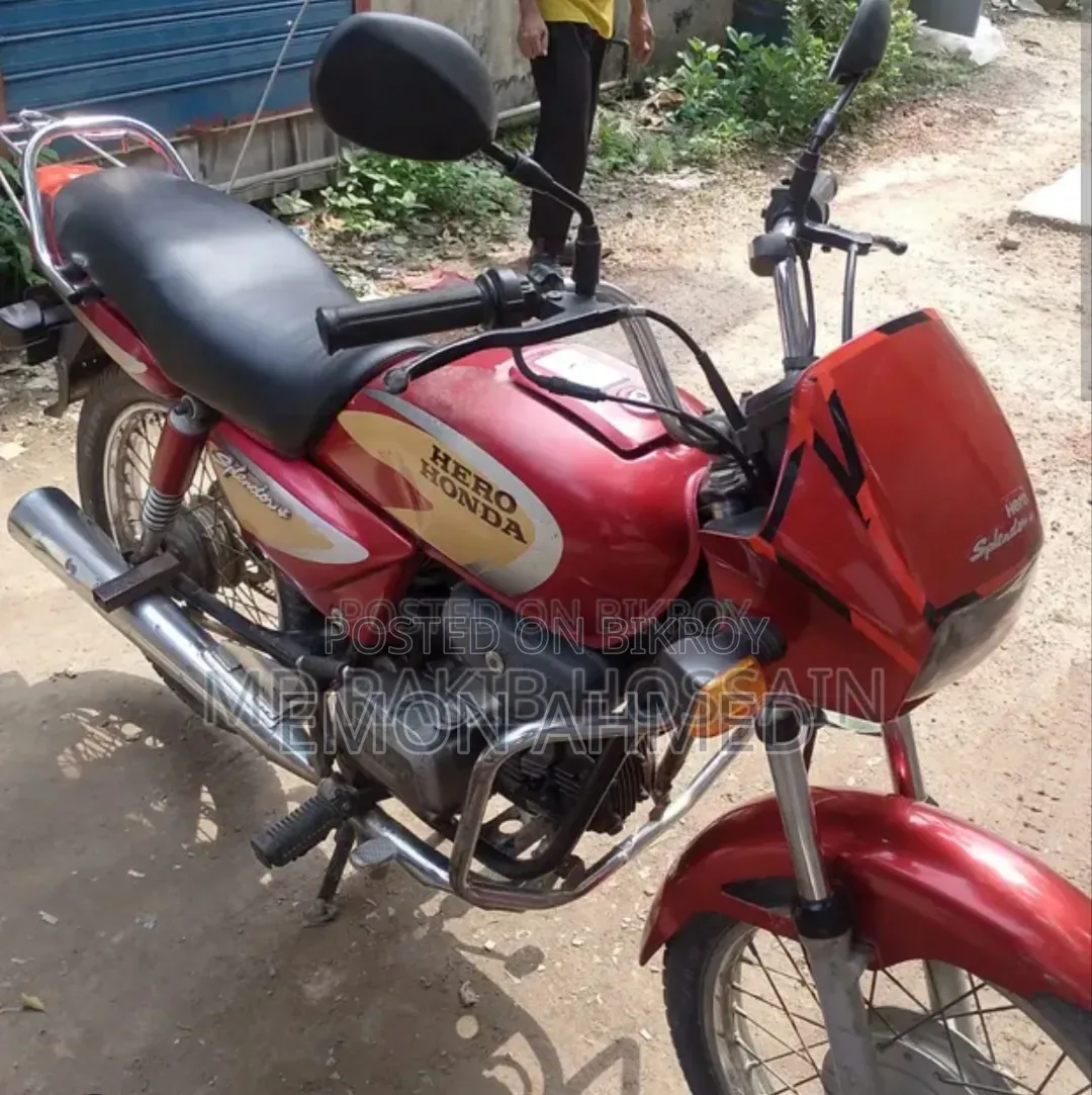 Hero Splendor Plus 2008 Red