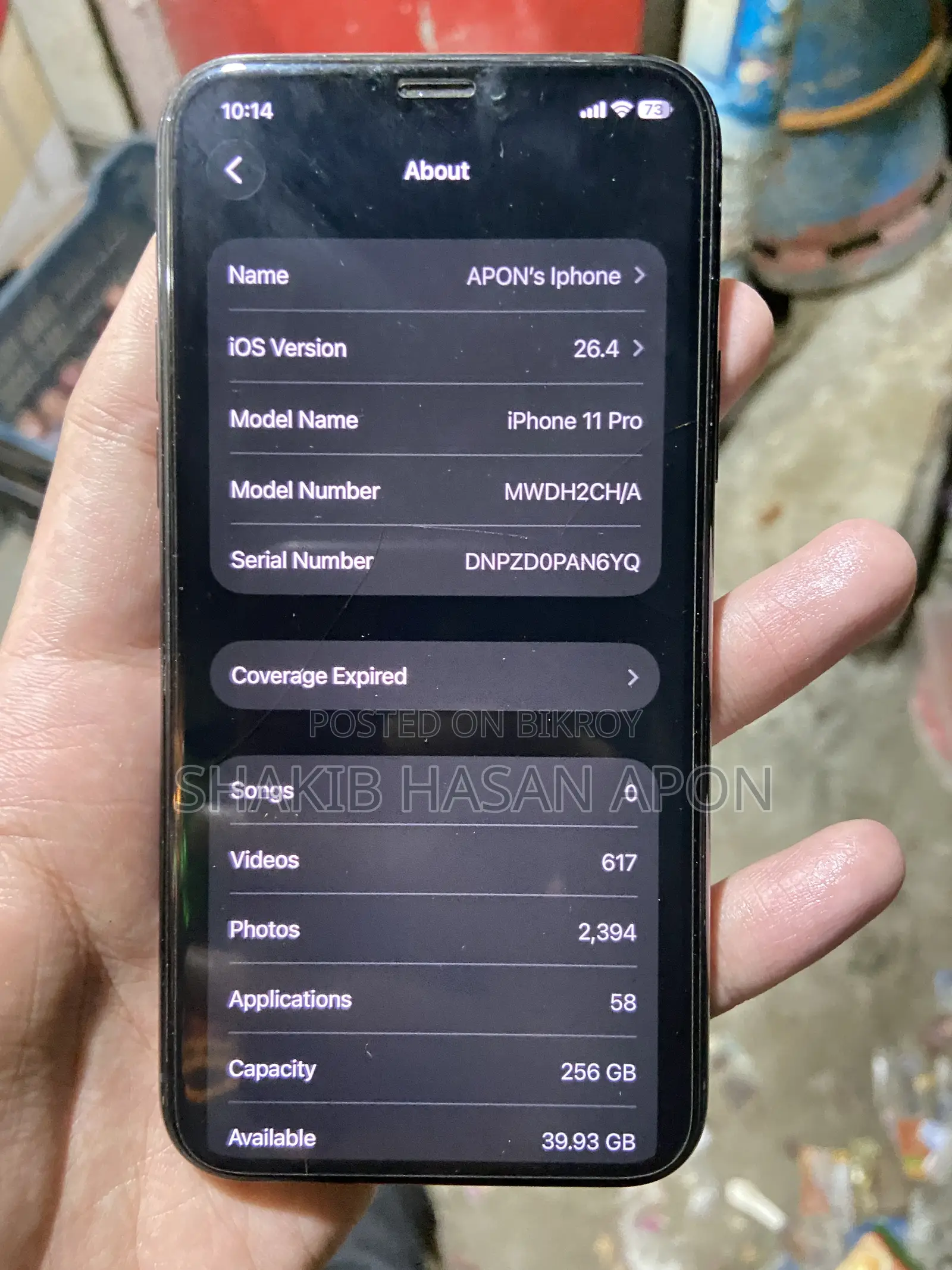 Apple iPhone 11 Pro 256 GB Black
