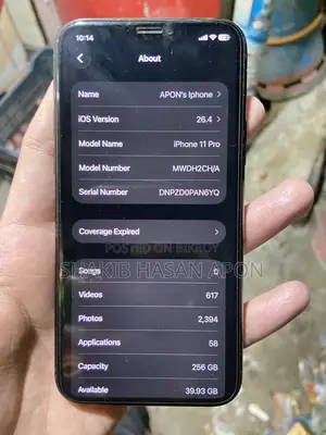 Apple iPhone 11 Pro 256 GB Black