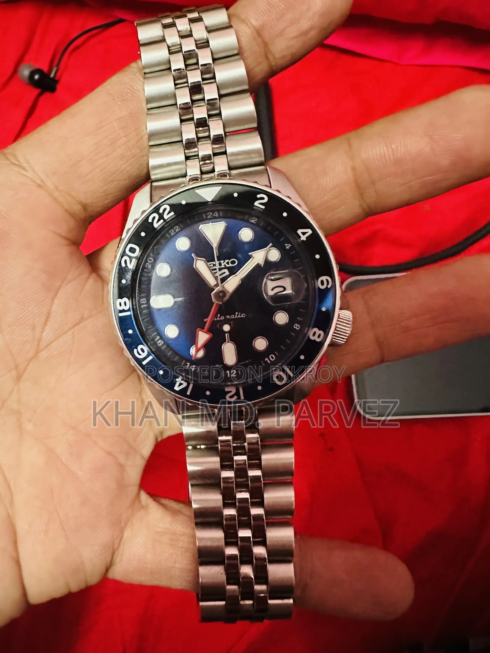 Seiko Batman Series Automatic Watch