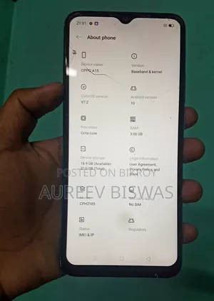Oppo A15 32 GB Blue