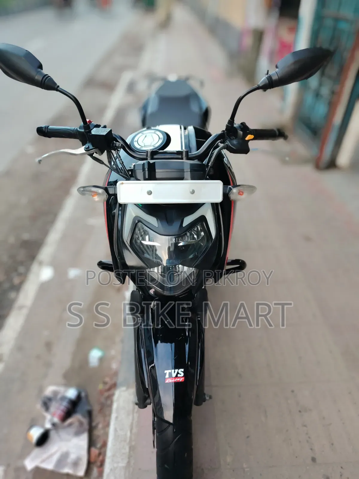 টিভিএস অ্যাপাচি আরটিআর ১৬০ ৪ভি ২০২৩ ব্ল্যাক