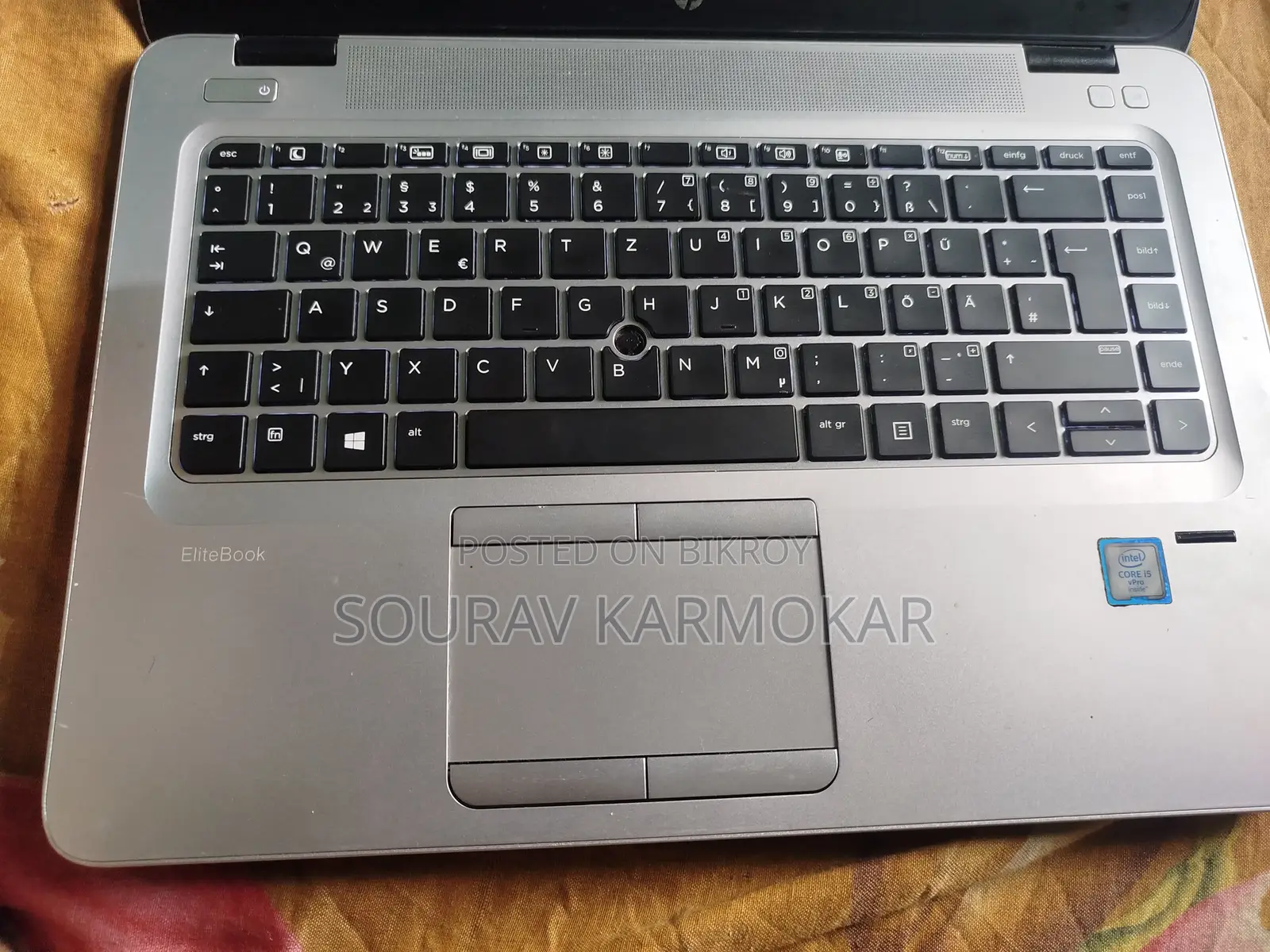 Laptop HP EliteBook 840 G3 4GB Intel Core I5 SSD 256GB