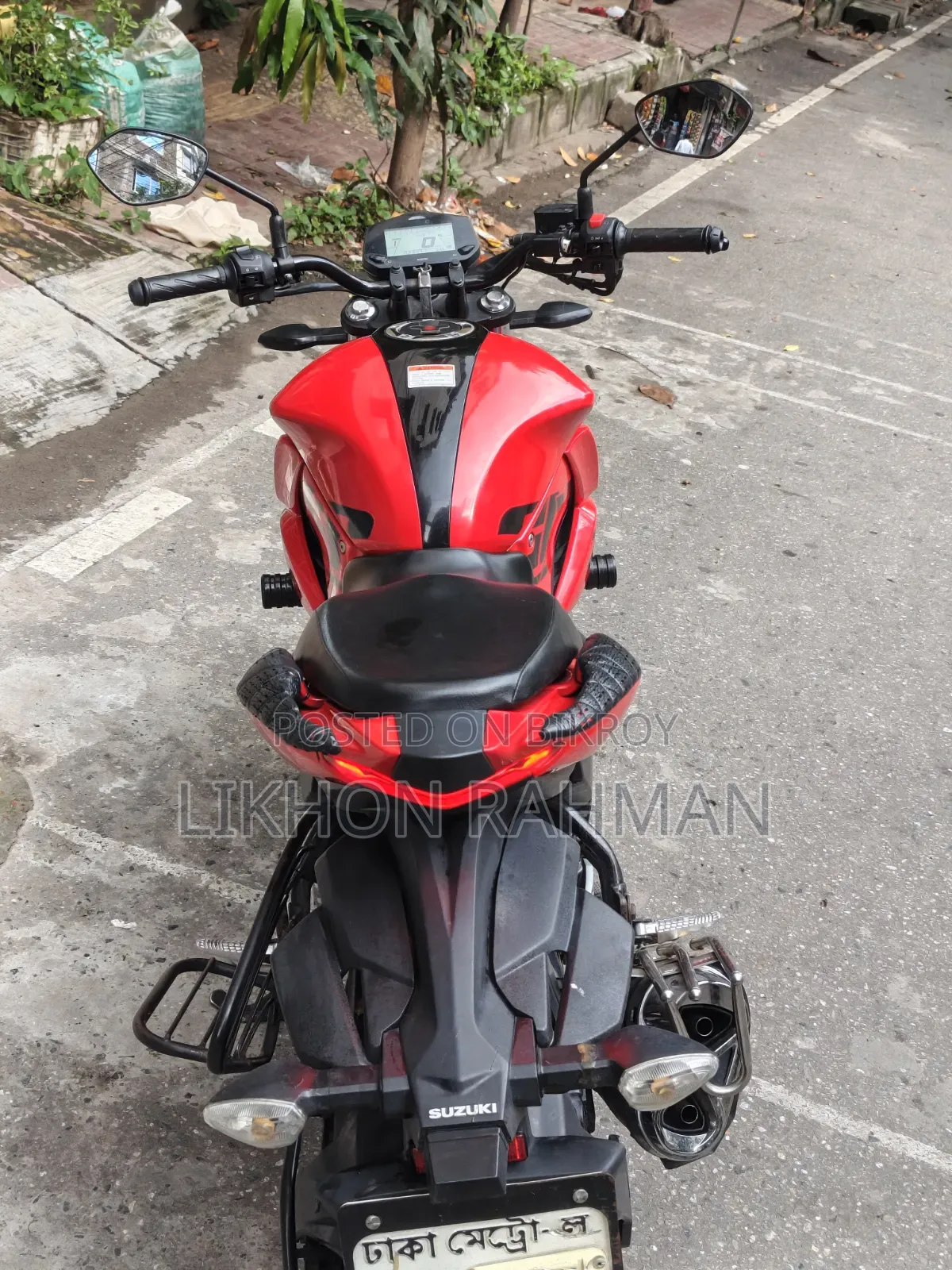 Suzuki Gixxer Fi ABS 2021 Red