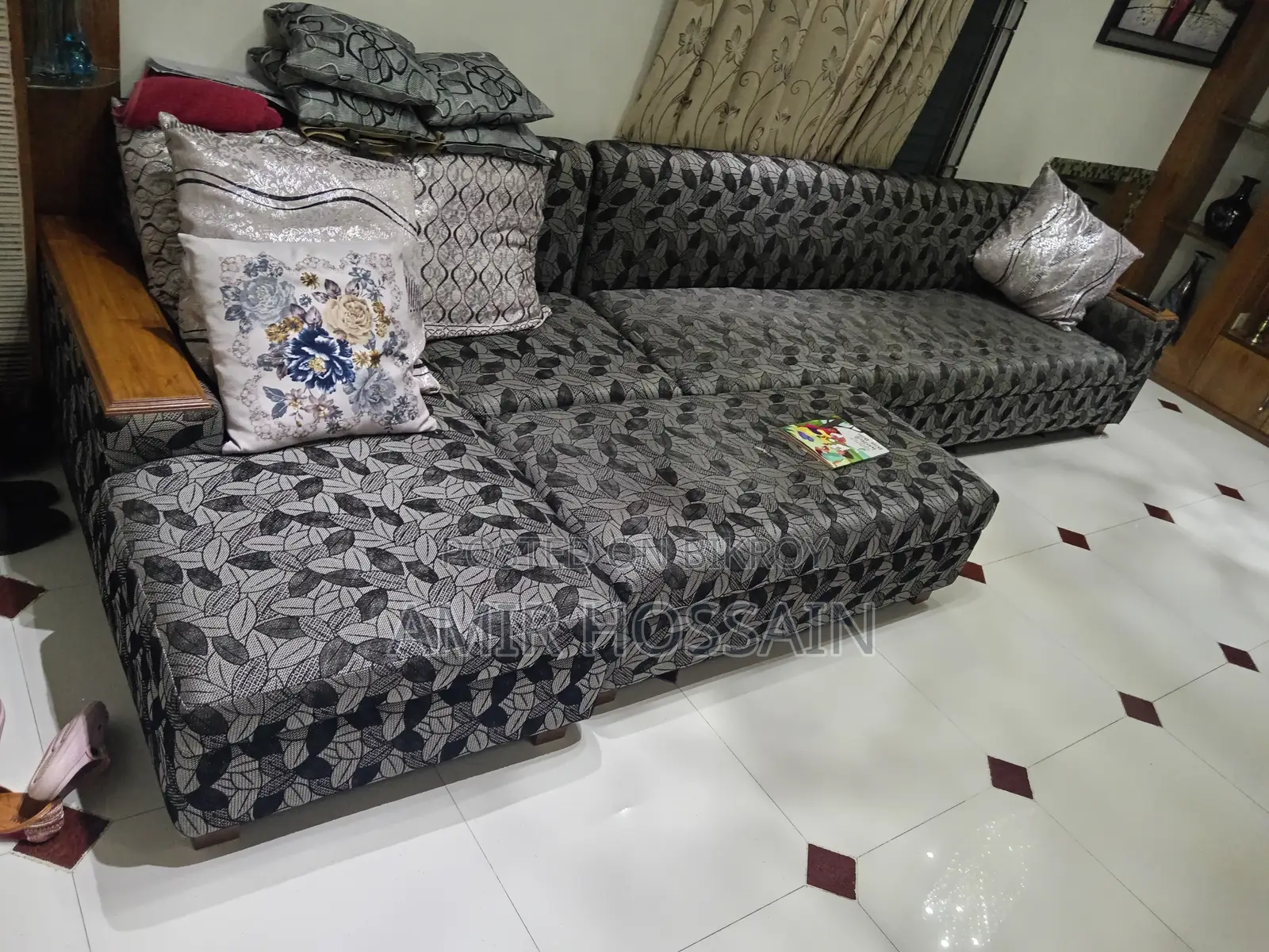 Teak Wood Sofa for Sale Urgent