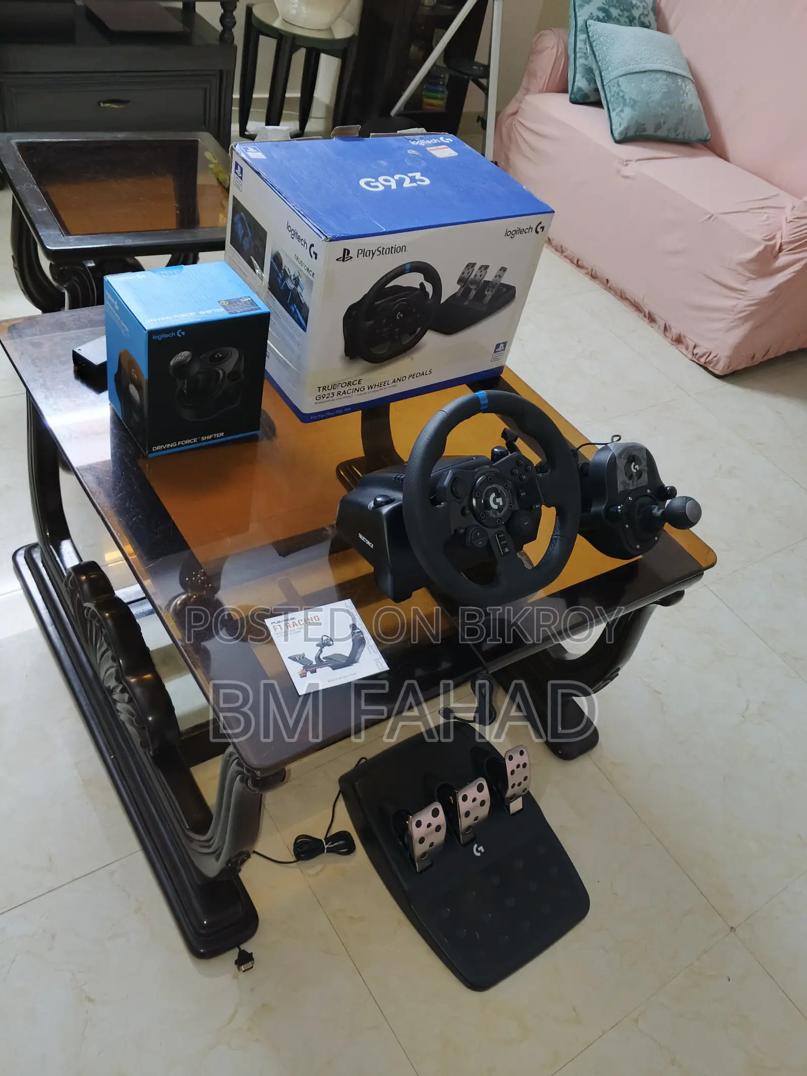 Logitech G923 With Shifter for PS5 PC