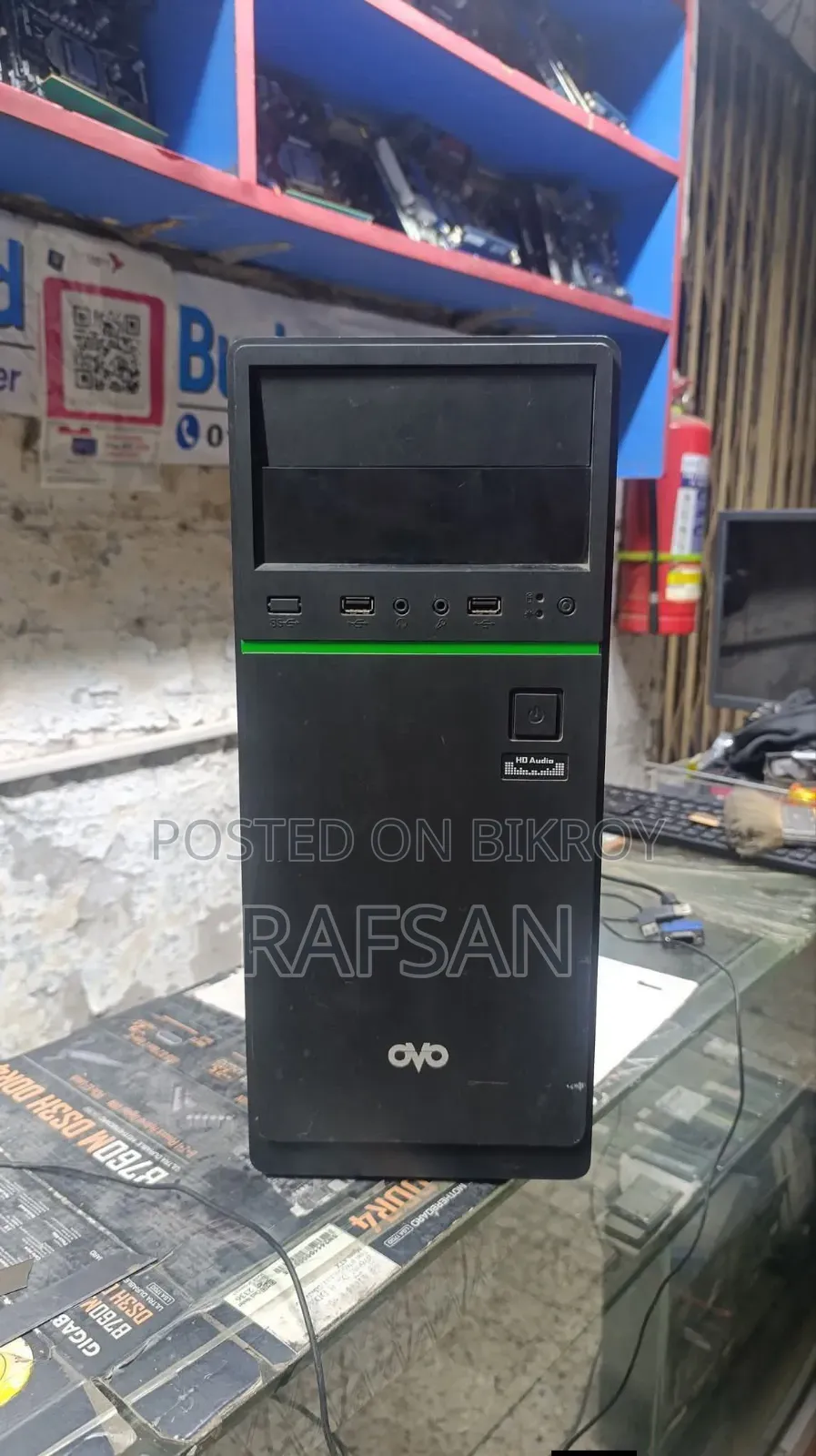 ডেস্কটপ কম্পিউটার ৪জিবি ইন্টেল কোর আই৩ এইচডিডি ৫০০জিবি