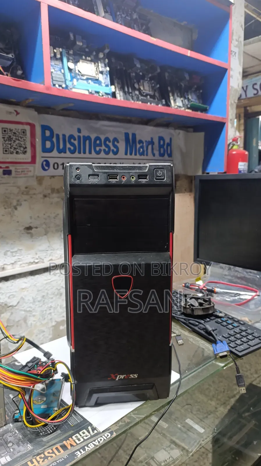 ডেস্কটপ কম্পিউটার ৪জিবি ইন্টেল কোর আই৩ এইচডিডি ৫০০জিবি