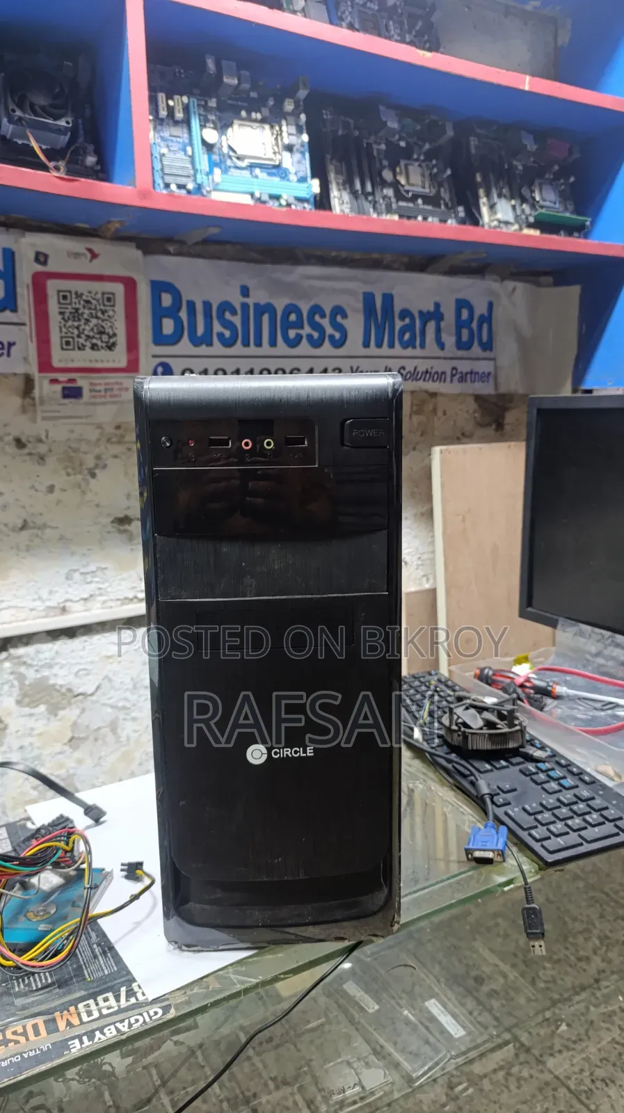 ডেস্কটপ কম্পিউটার ৪জিবি ইন্টেল কোর আই৩ এইচডিডি ৫০০জিবি