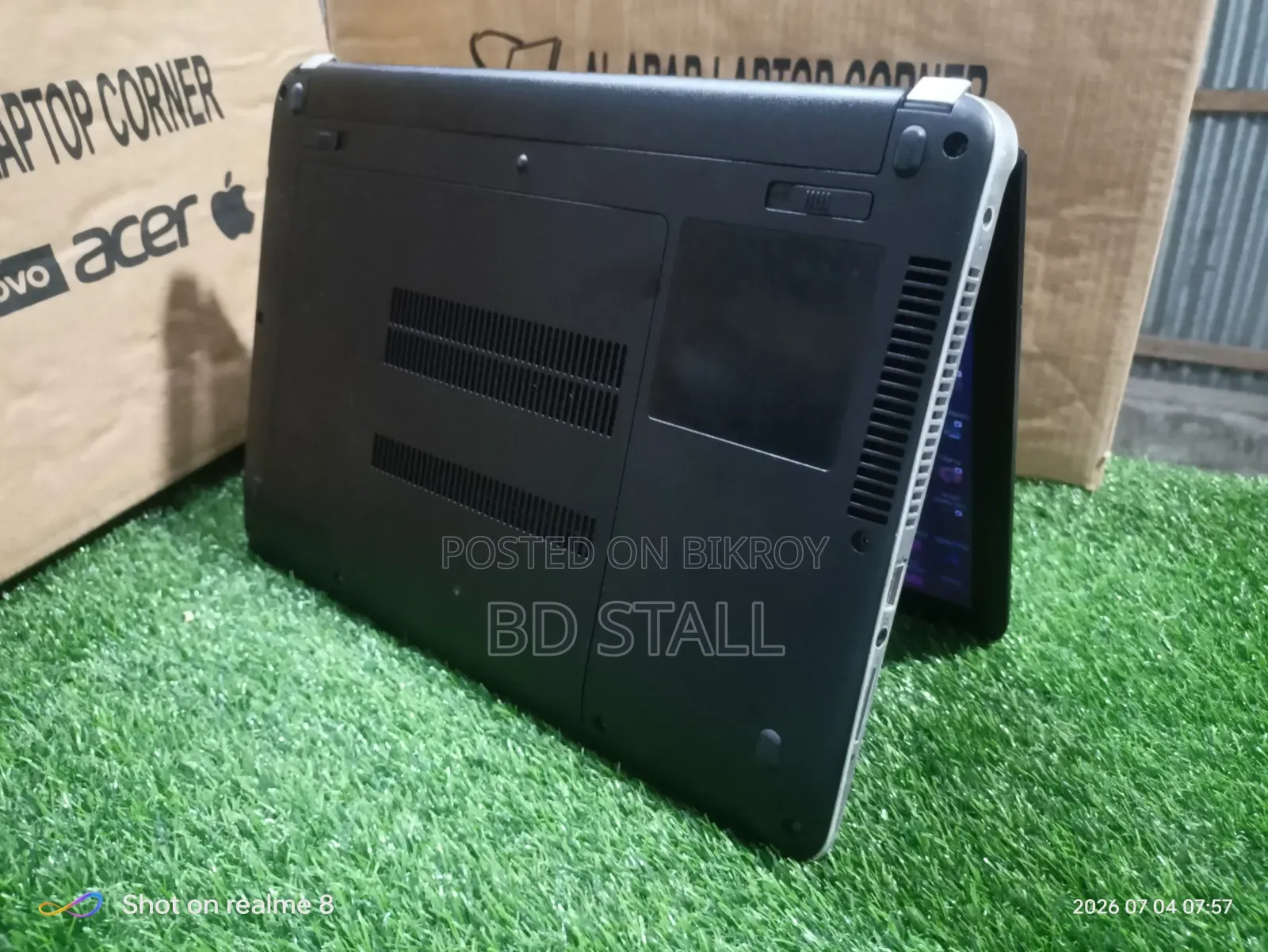 ল্যাপটপ HP 14S ৮ জিবি ইন্টেল কোর আই৩ এসএসডি ১২৮ জিবি