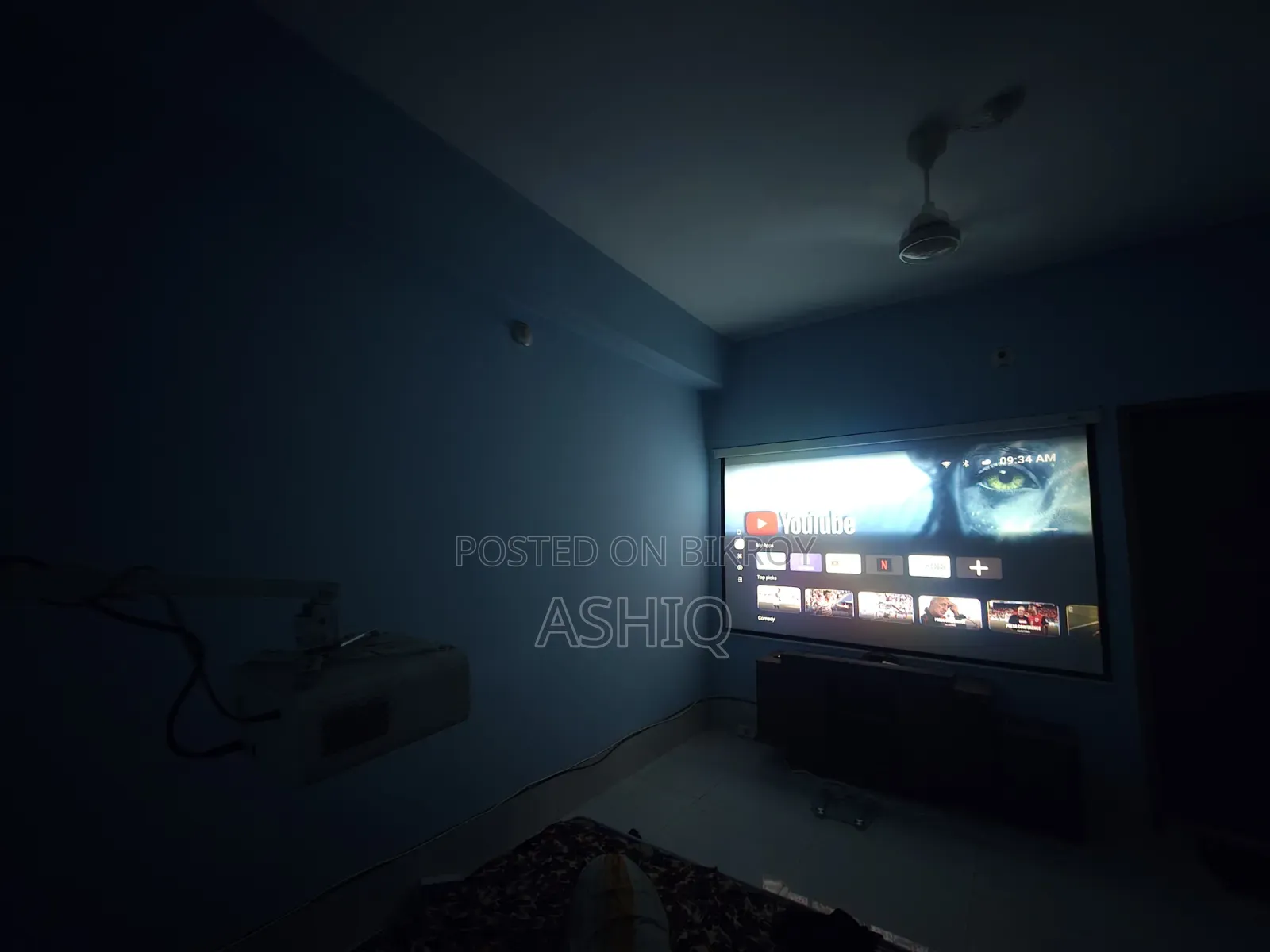 Xiaomi Wanbo X5 With Apollo 96" Projector Screen