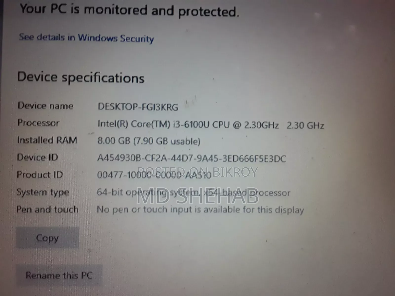 Laptop Dell Inspiron 5559 8GB Intel Core I3 HDD 750GB