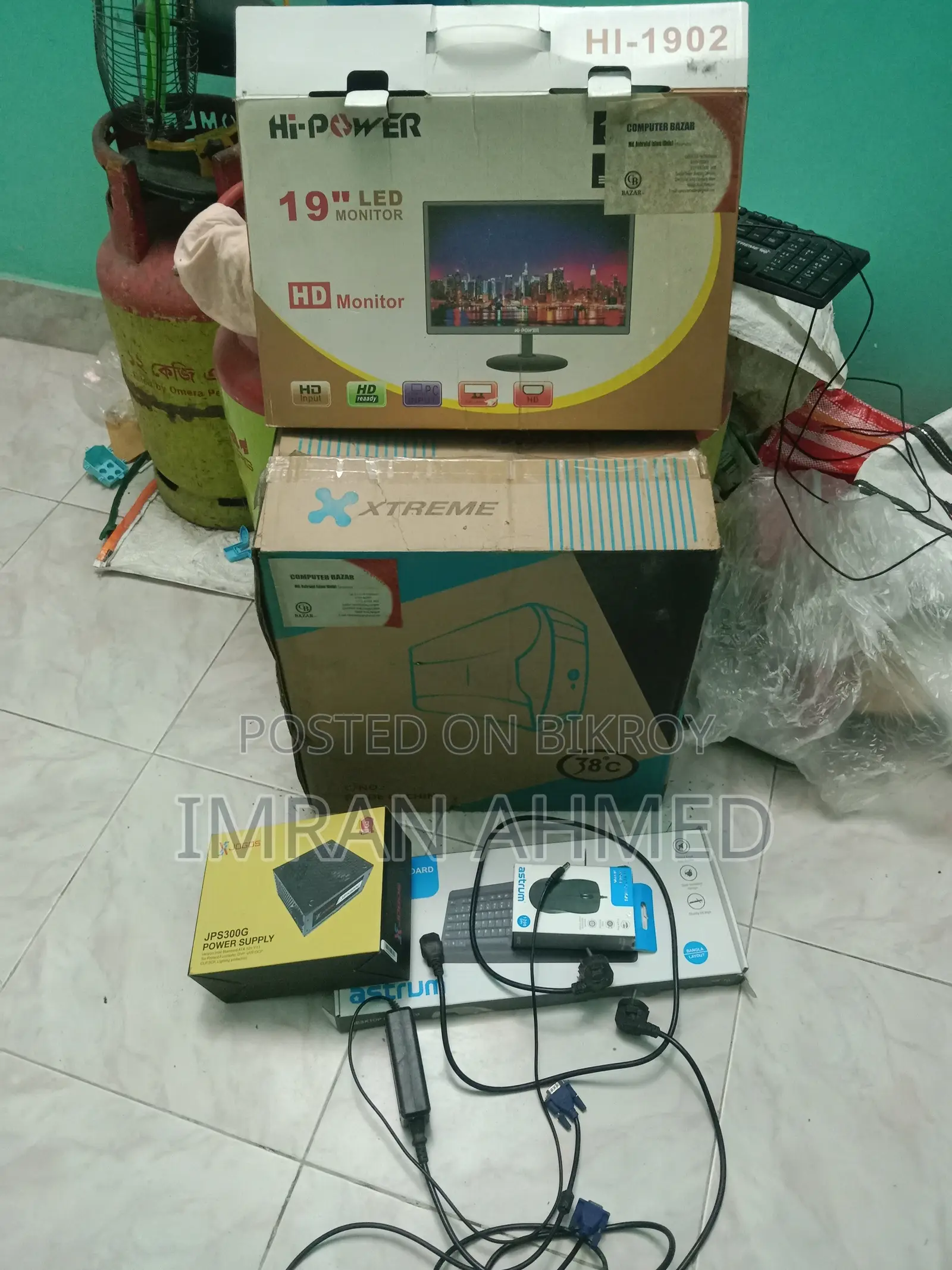 Desktop Computer 4GB Intel Core i3 SSD 128GB