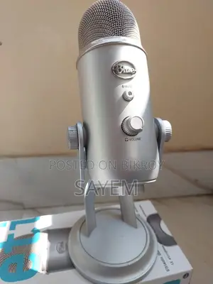 Original Blue Yeti Silver Usb Microphone (Amazon Usa)
