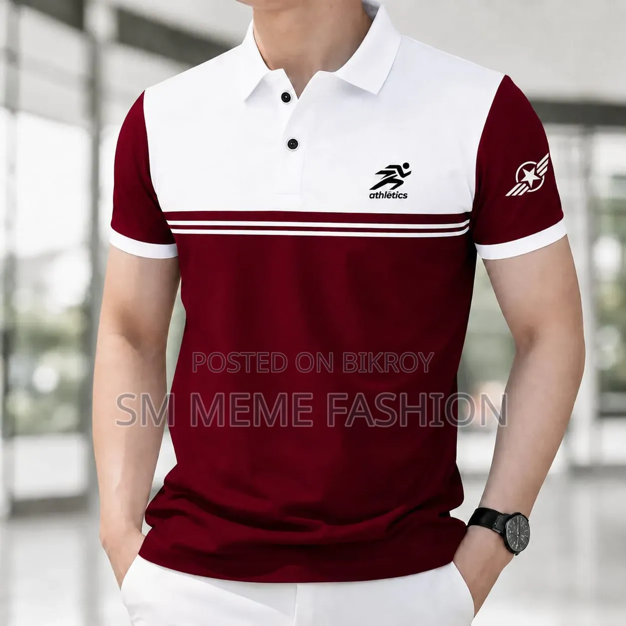 Polo Shirt for Men - Main Material: Cotton - Fabrics: Cotton - Premium