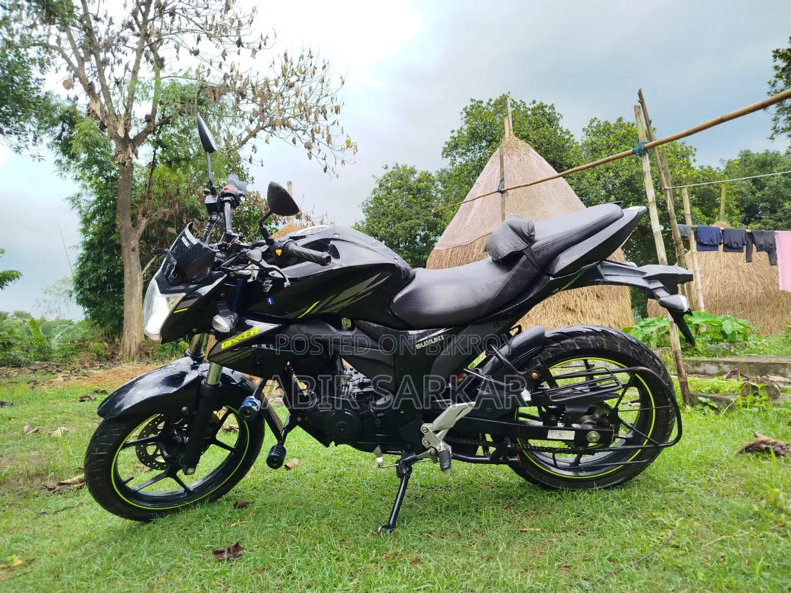 Suzuki Gixxer Monotone 2025 Black