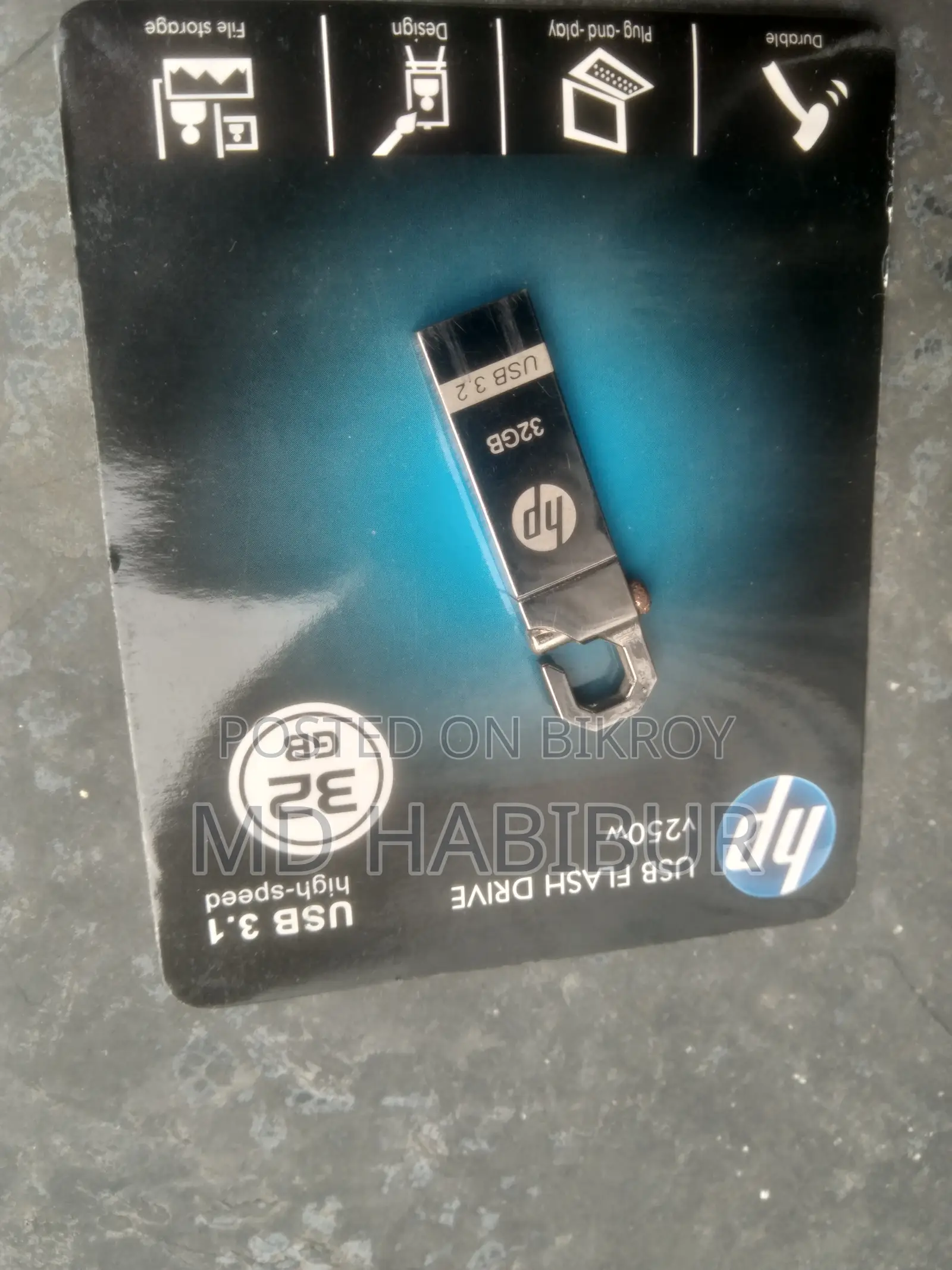 Hp 32gb Pen Drive Bluetooth 5.1 Dongle Combo