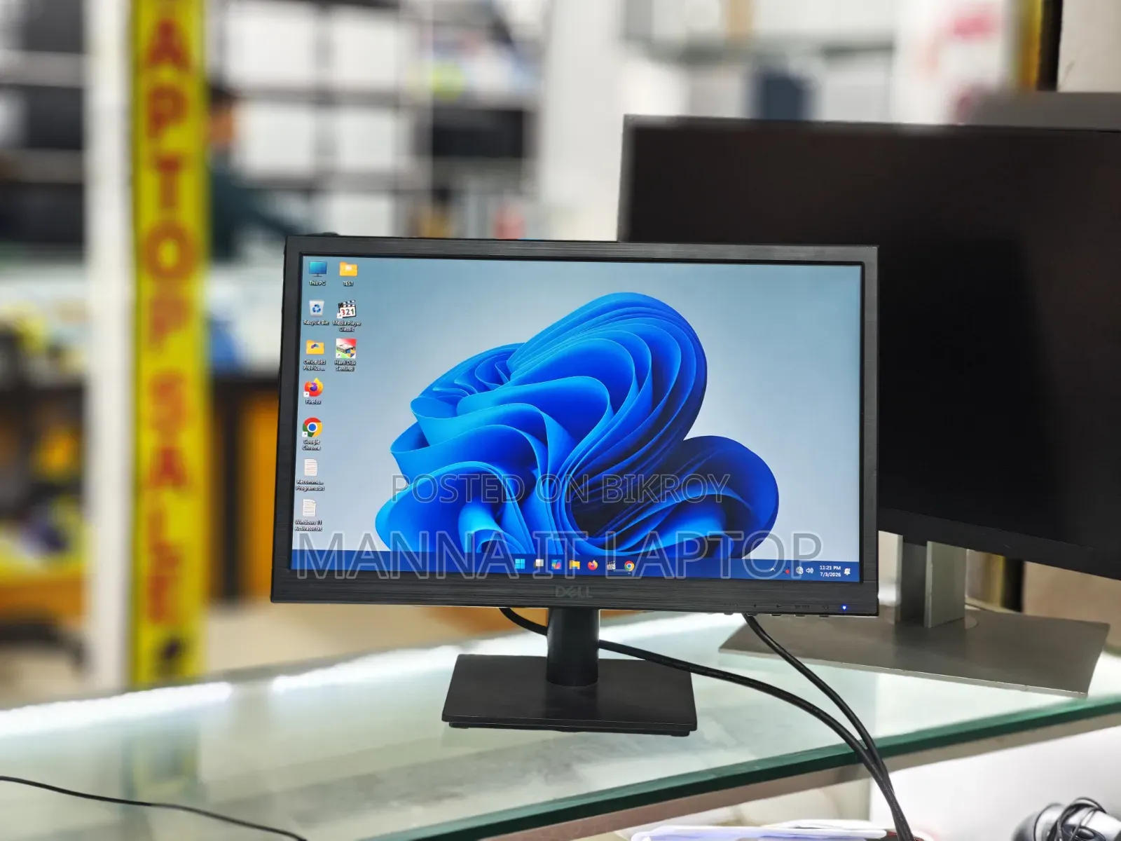 Dell 19 Inch Full Fresh Monitor VGA + HDMI