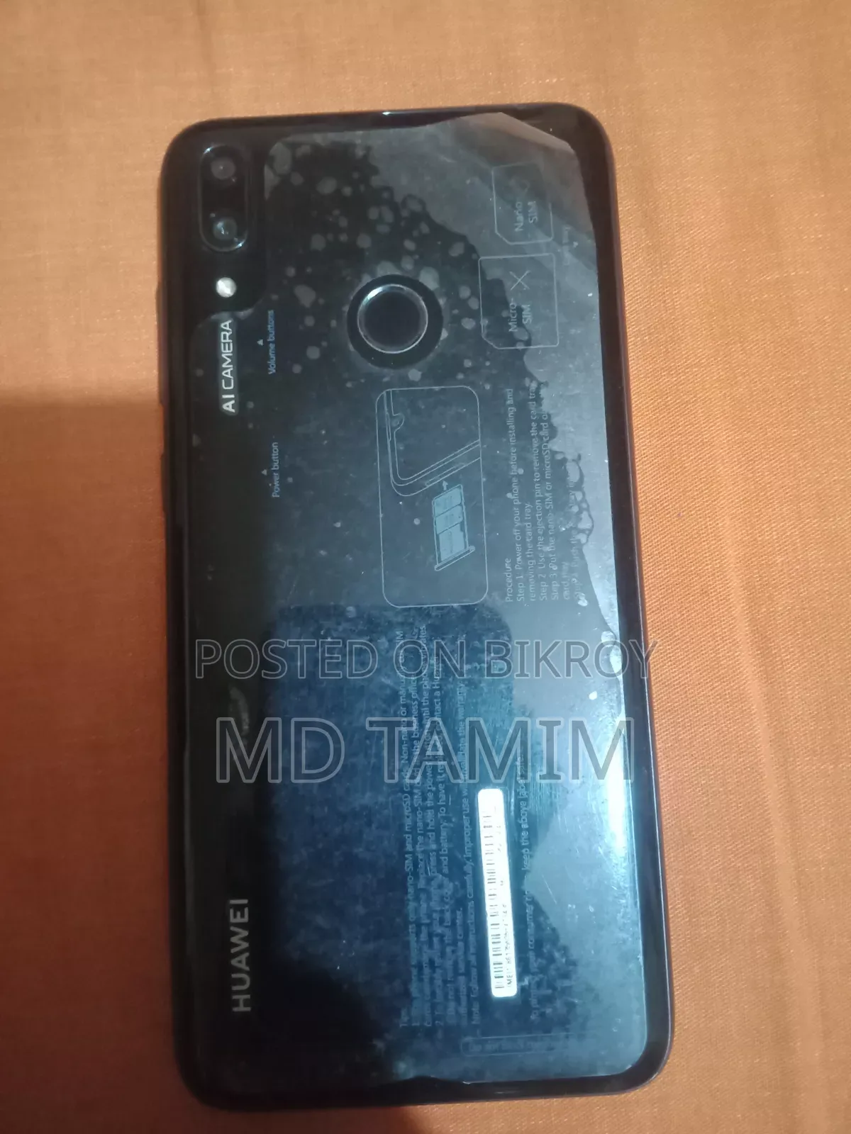 Huawei Y7 2019 32 GB Black