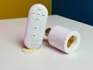 Smart Lamp Holder With Wireless Remote Timer