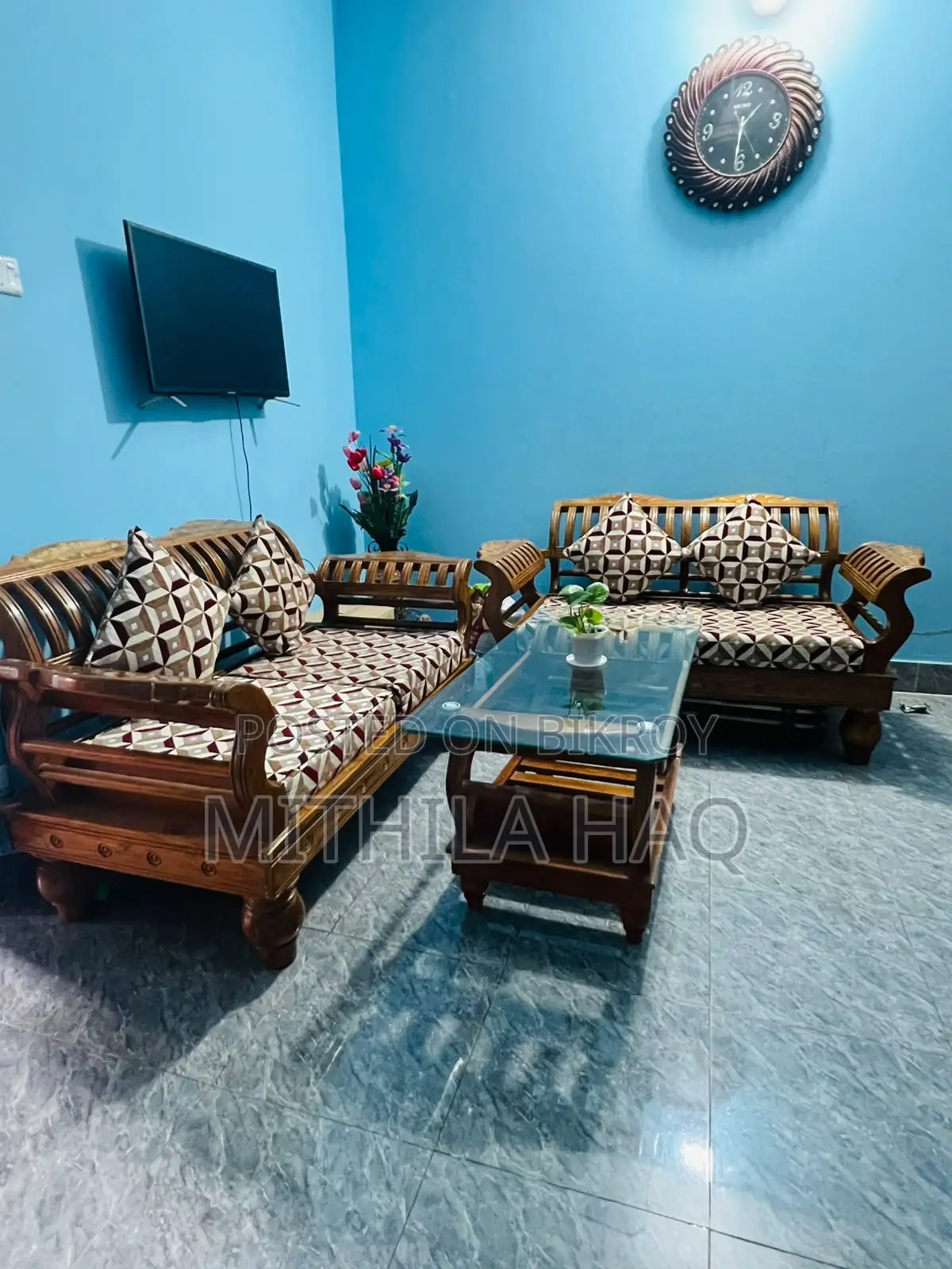 Sofa Set Teak Wood