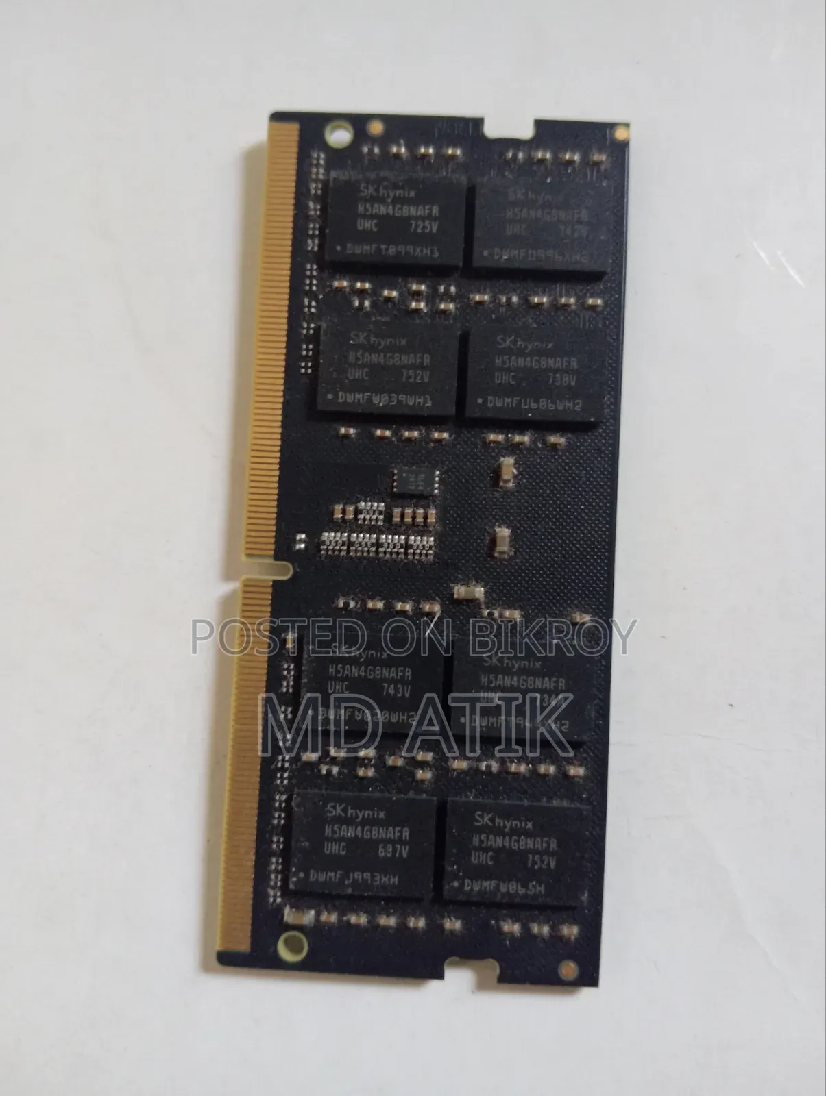 Adata 8GB RAM DDR4 Laptop Fresh Condition