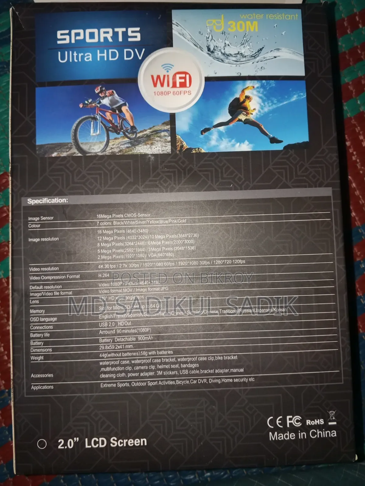 4k Action Camera