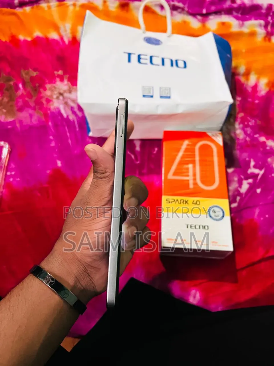 Tecno Spark 40 256 GB Silver