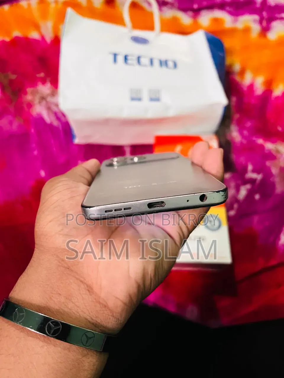 Tecno Spark 40 256 GB Silver