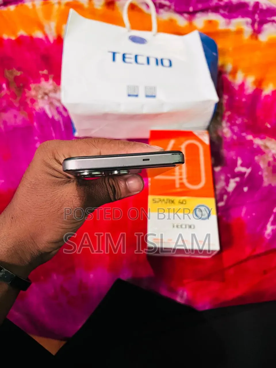 Tecno Spark 40 256 GB Silver