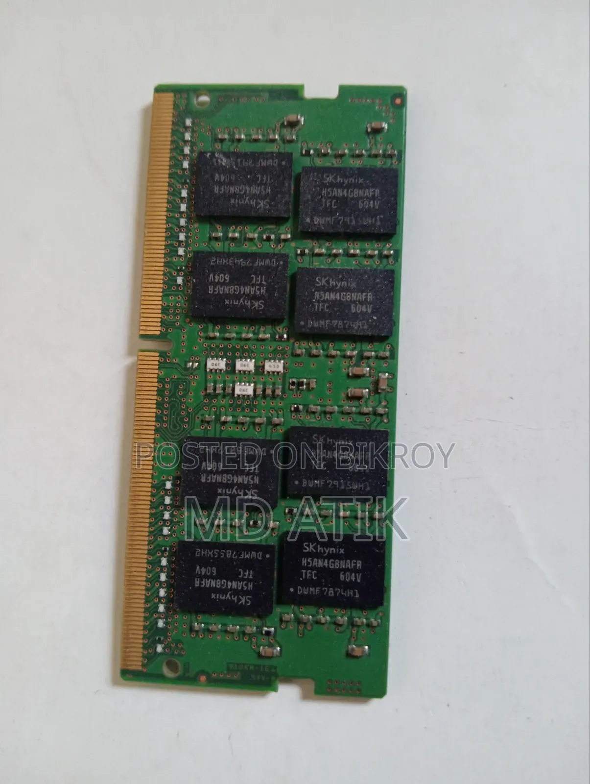 8GB DDR4 Laptop RAM Fresh Condition