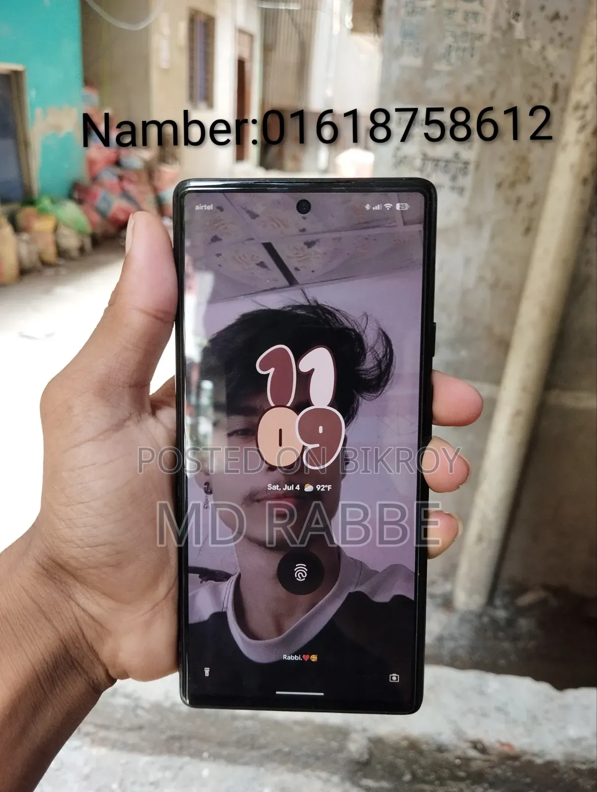 গুগল পিক্সেল ৬ ১২৮ জিবি ব্ল্যাক